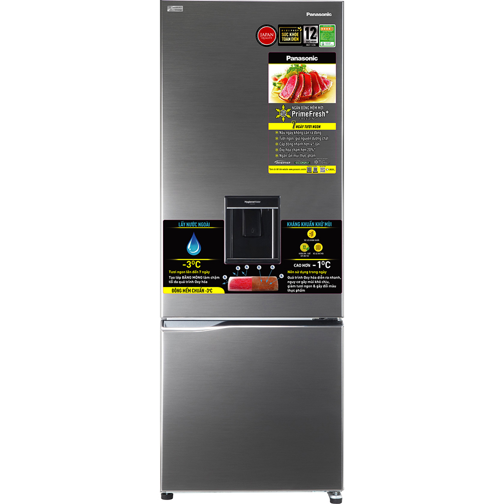 Tủ lạnh Panasonic NR-BV320WSVN