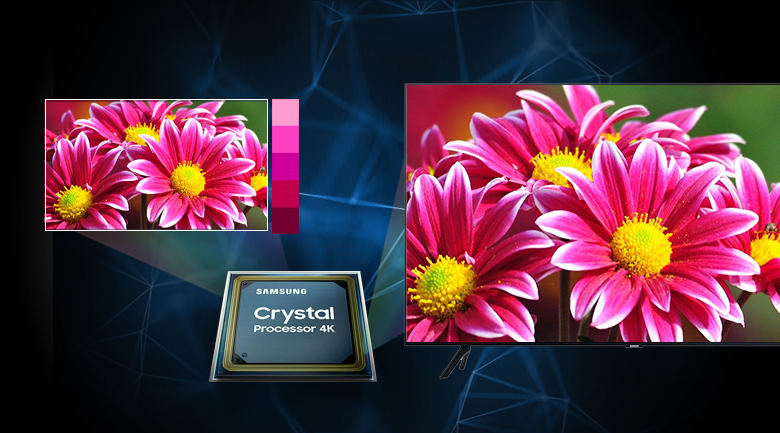 Smart Tivi Samsung 4K 55 inch UA55TU8000 - Crystal 4K
