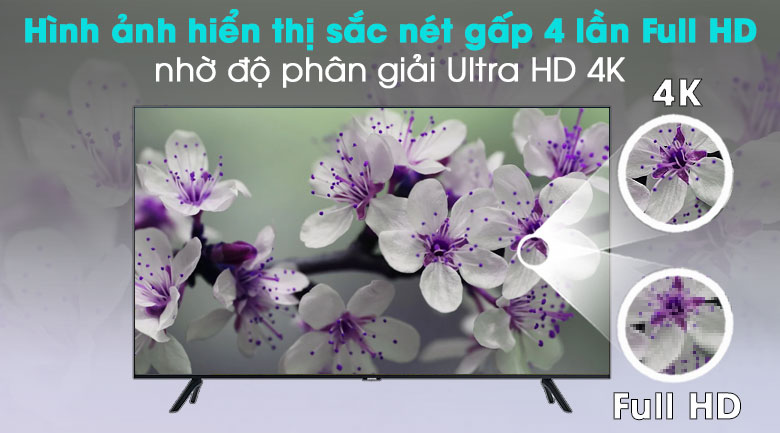 Smart Tivi Samsung 4K 55 inch UA55TU8000 - Ultra HD 4K