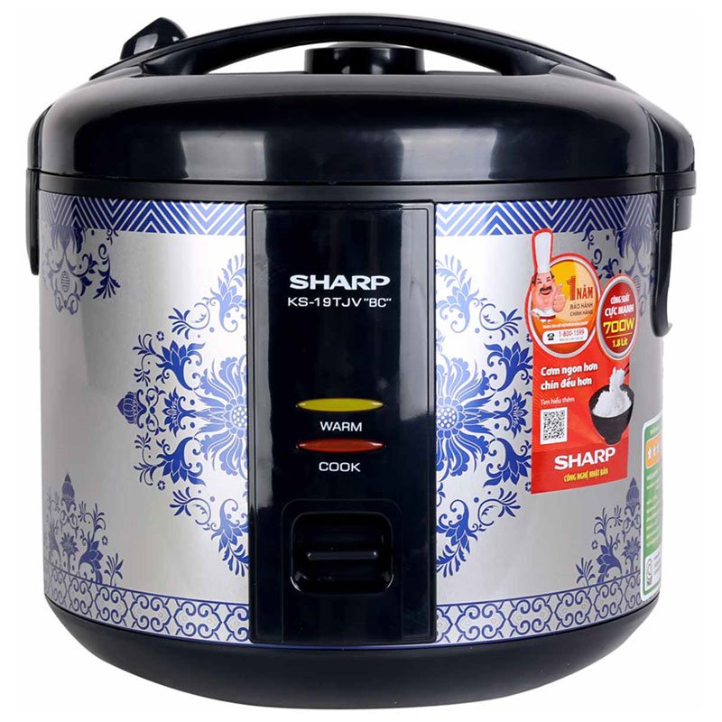 Nồi cơm điện Sharp KS-19TJV (BC)