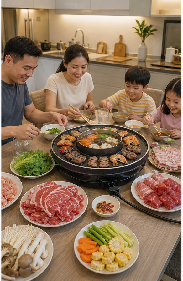 Chuẩn bị thực phẩm mỏng và ráo nước để giảm hao nhiệt khi nướng