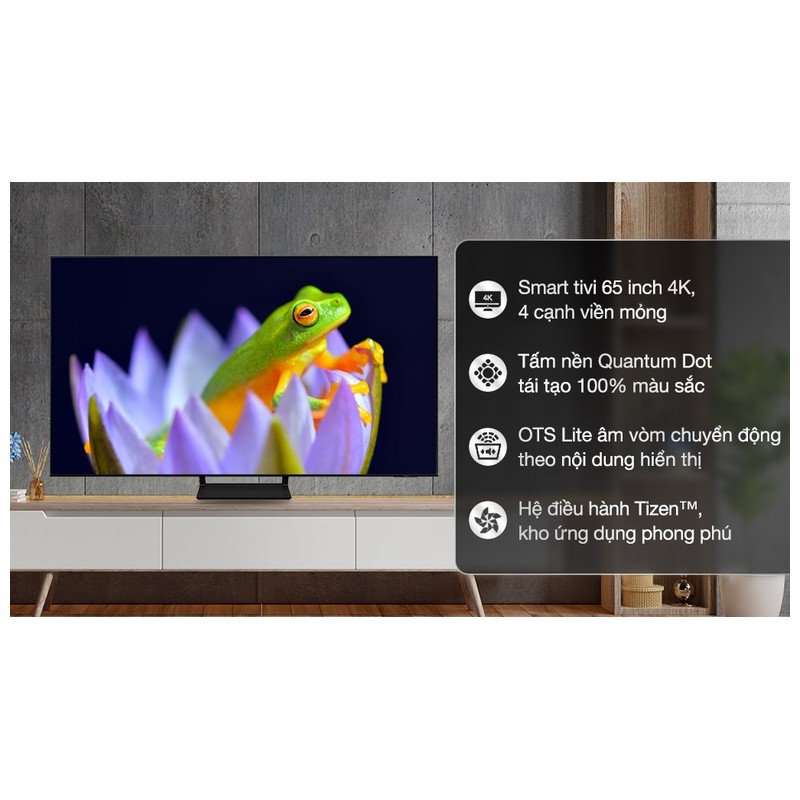 Tivi Qled smart 4K Samsung QA65Q60BAKXXV