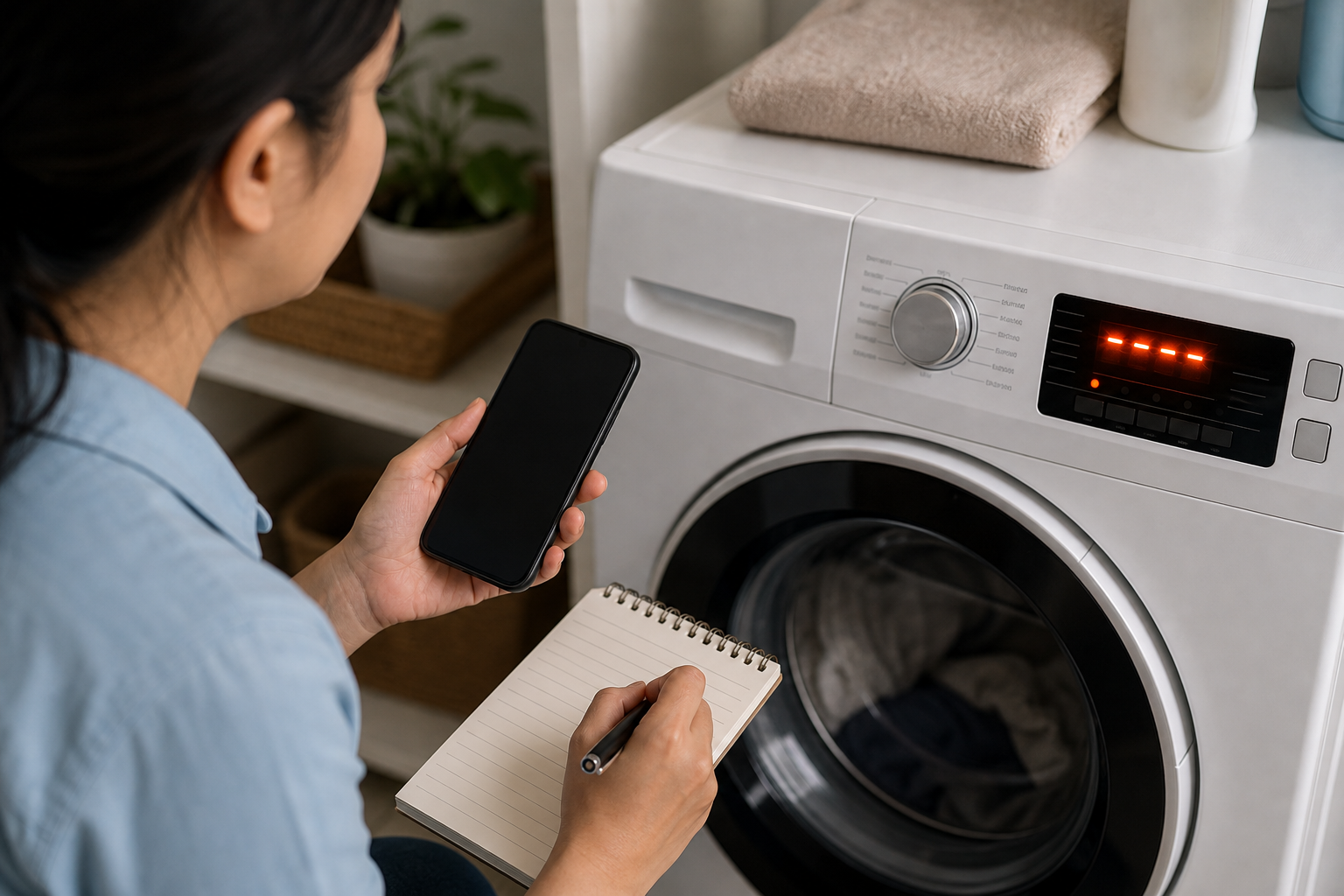 Mã lỗi máy giặt: đọc nhanh để xử lý đúng