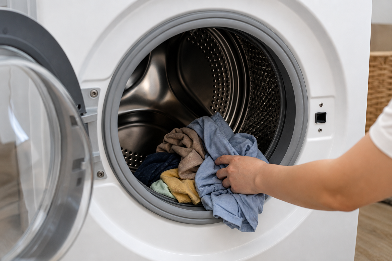 Máy giặt không vắt cần được đối chiếu với không gian và thói quen sử dụng thật